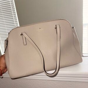Kate Spade Beige Satchel Bag
